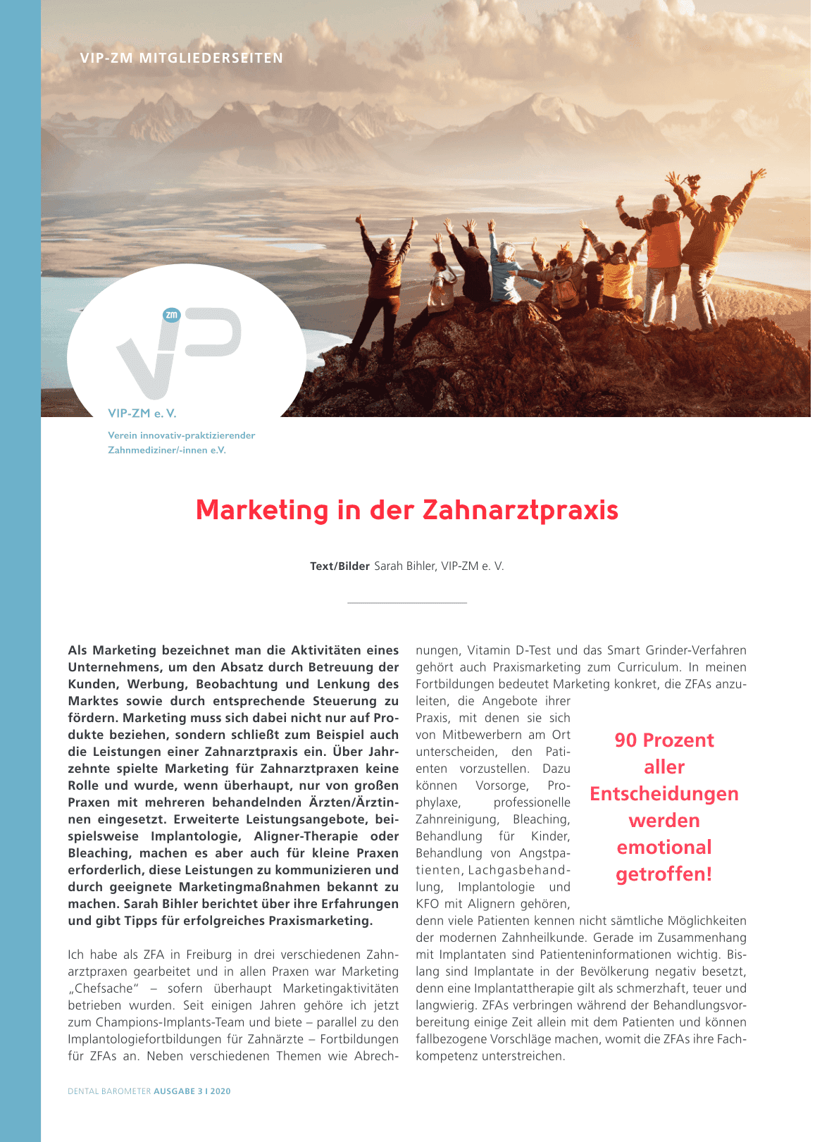 Marketing in der Zahnarztpraxis