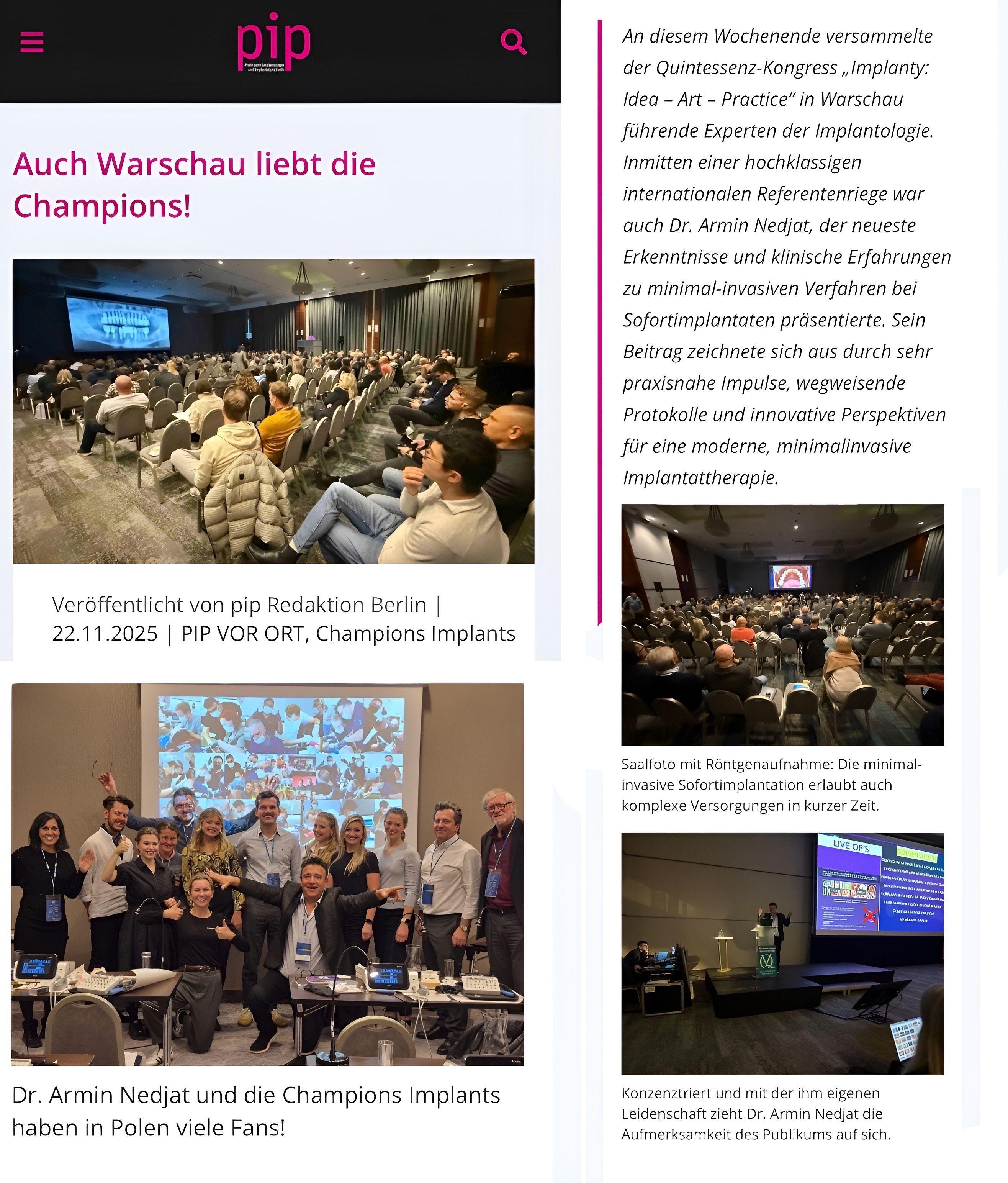 Auch Warschau liebt die Champions