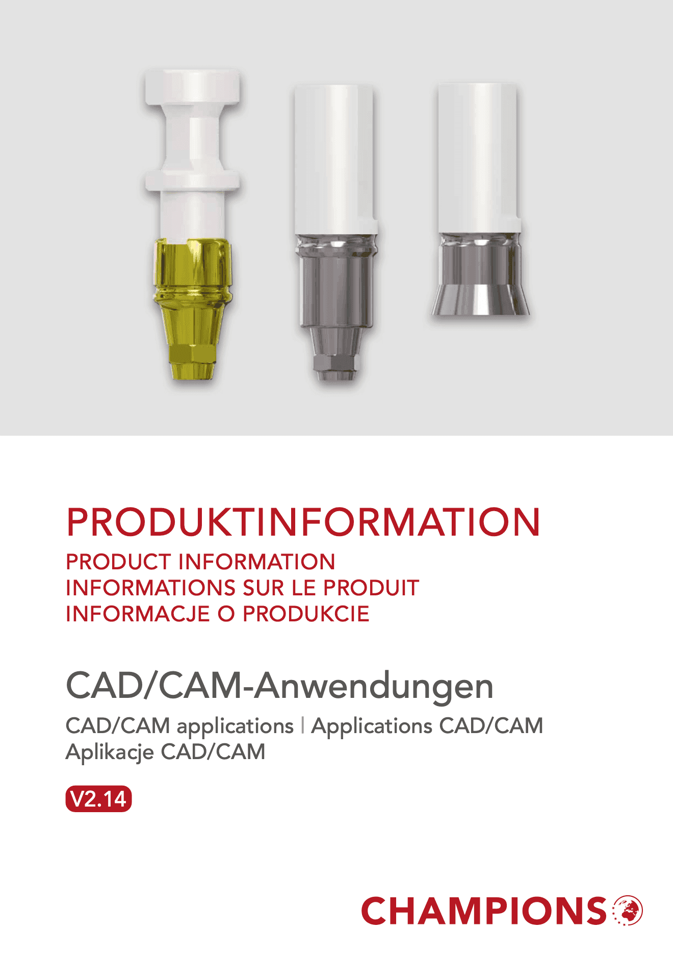 Applications CAD-CAM V2.15